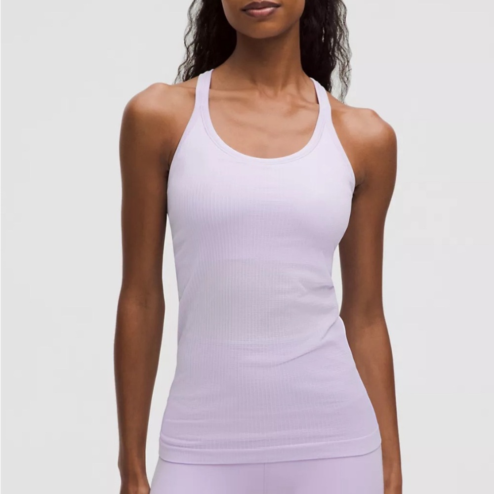Lululemon Lavender Racerback Tank Top